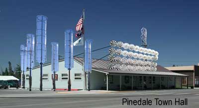 Pinedale Town Hall goes green